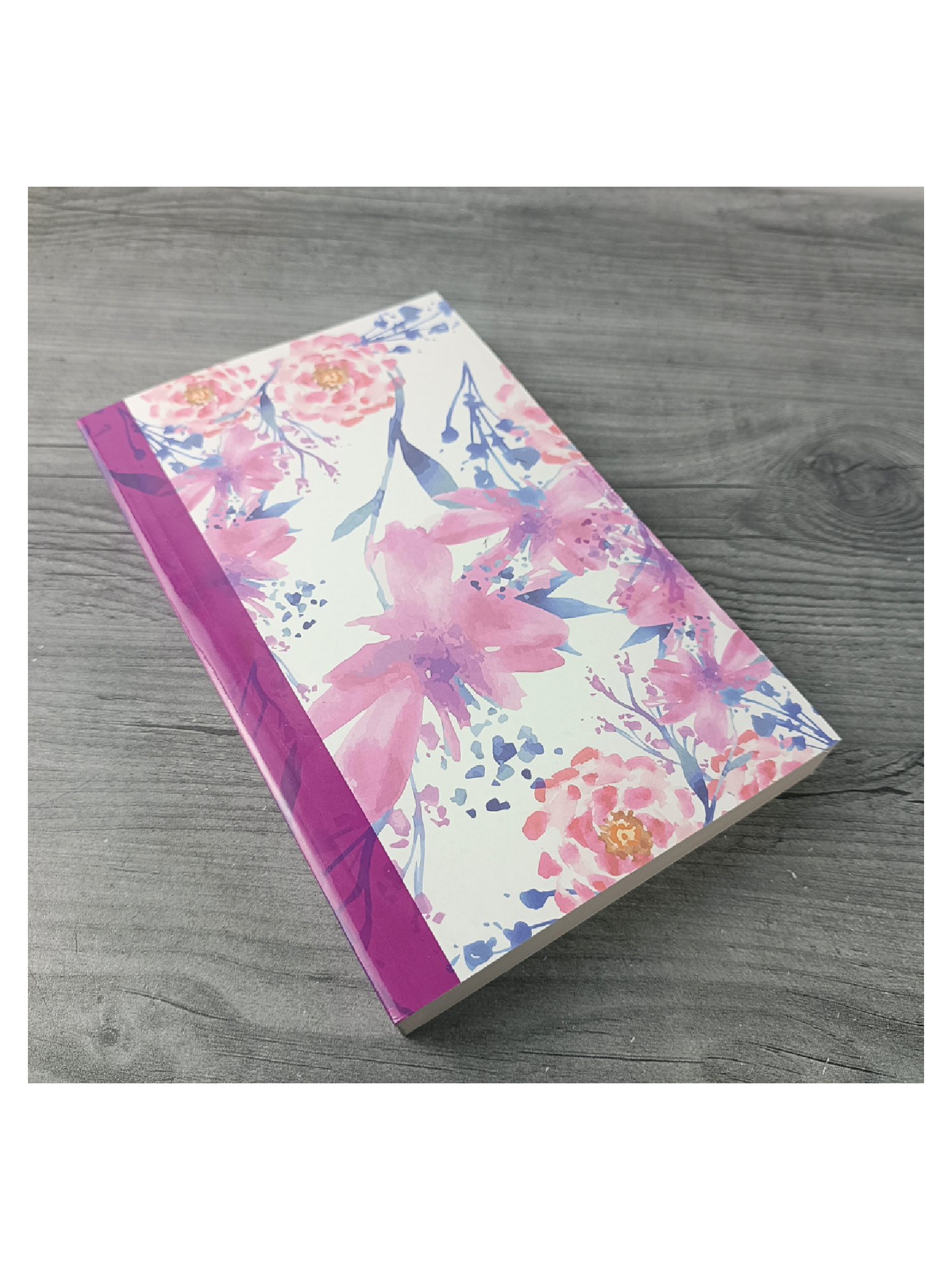 RVR.60ueLG FLEX FLORES MORADO P-DIARIO 1 Biblia RVR60 Misionera Flores Morado