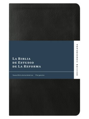 Biblia NBLA de Estudio de La Reforma Condensada Negra