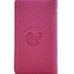 Biblia RVR36cZTI PJR/ Magenta Beige/ Canto Plateado – imagen 2