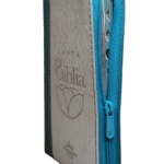 Biblia RVR36cZTIPJR/ Azul Beige Canto Plateado – imagen 5