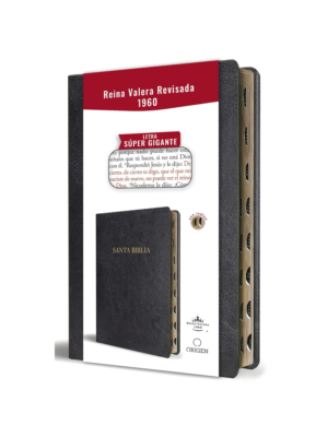 Descubre la Biblia Reina RVR 1960 Revisada Letra Súper Gigante: Claridad y Majestad