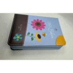 Biblia RVR 1960 Bolsillo Café Azul Símil Piel con Cierre – imagen 2