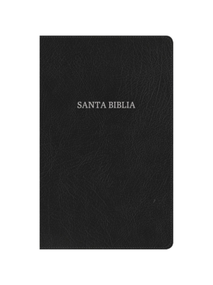 Biblia RVR60 Ultrafina Negro Piel Fabricada con Índice