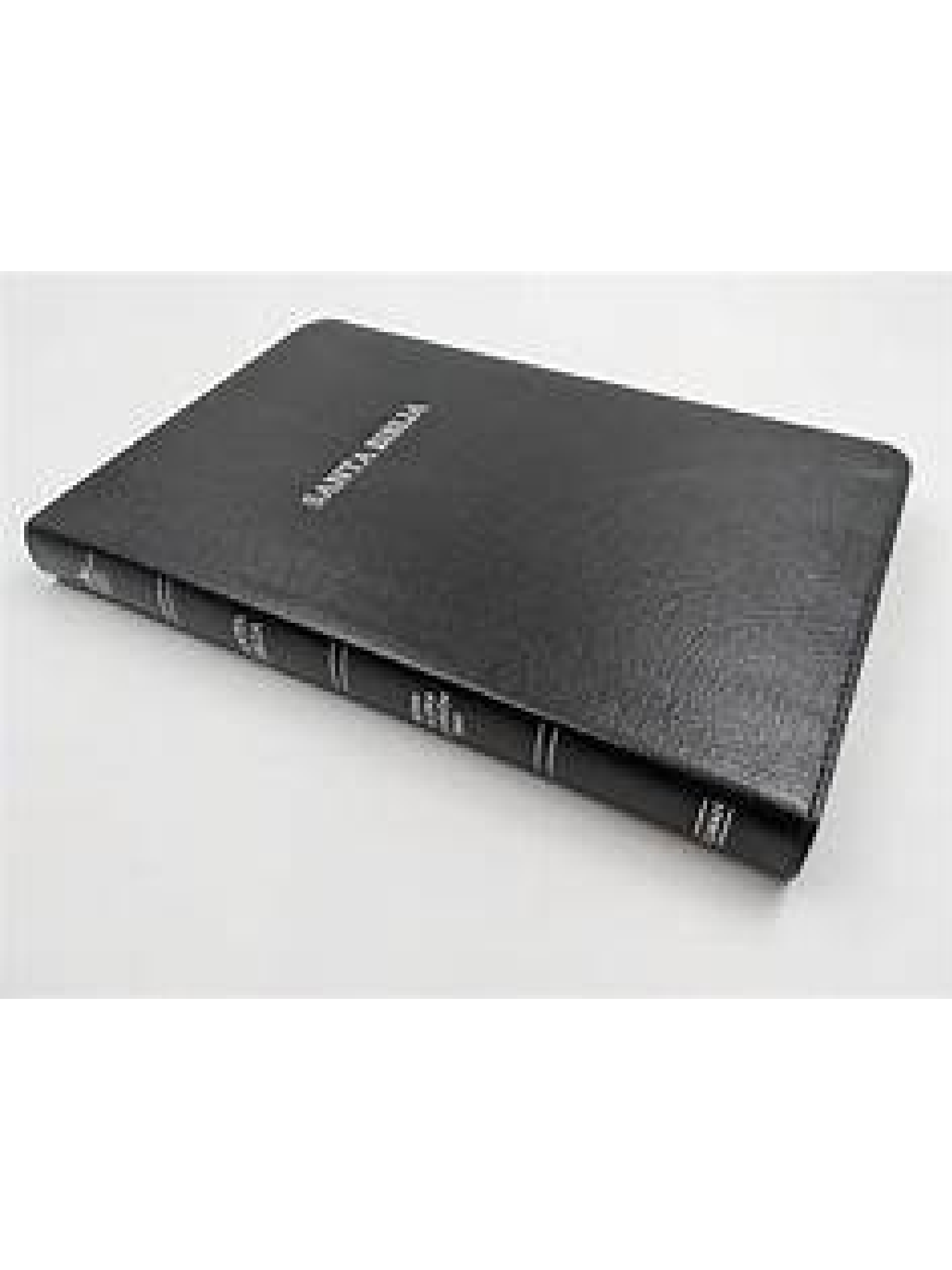 Biblia RVR60 Ultrafina Negro Piel Fabricada con Índice 3 Biblia RVR60 Ultrafina Negro Piel Fabricada con Índice - Image 3