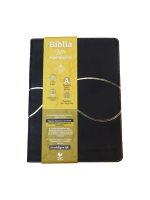 Biblia RVR60 Letra Súper Gigante Negro
