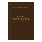 Nuevo Testamento Bolsillo Café Símil Piel