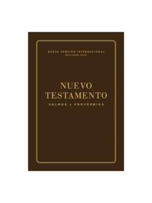 Nuevo Testamento Bolsillo Café Símil Piel