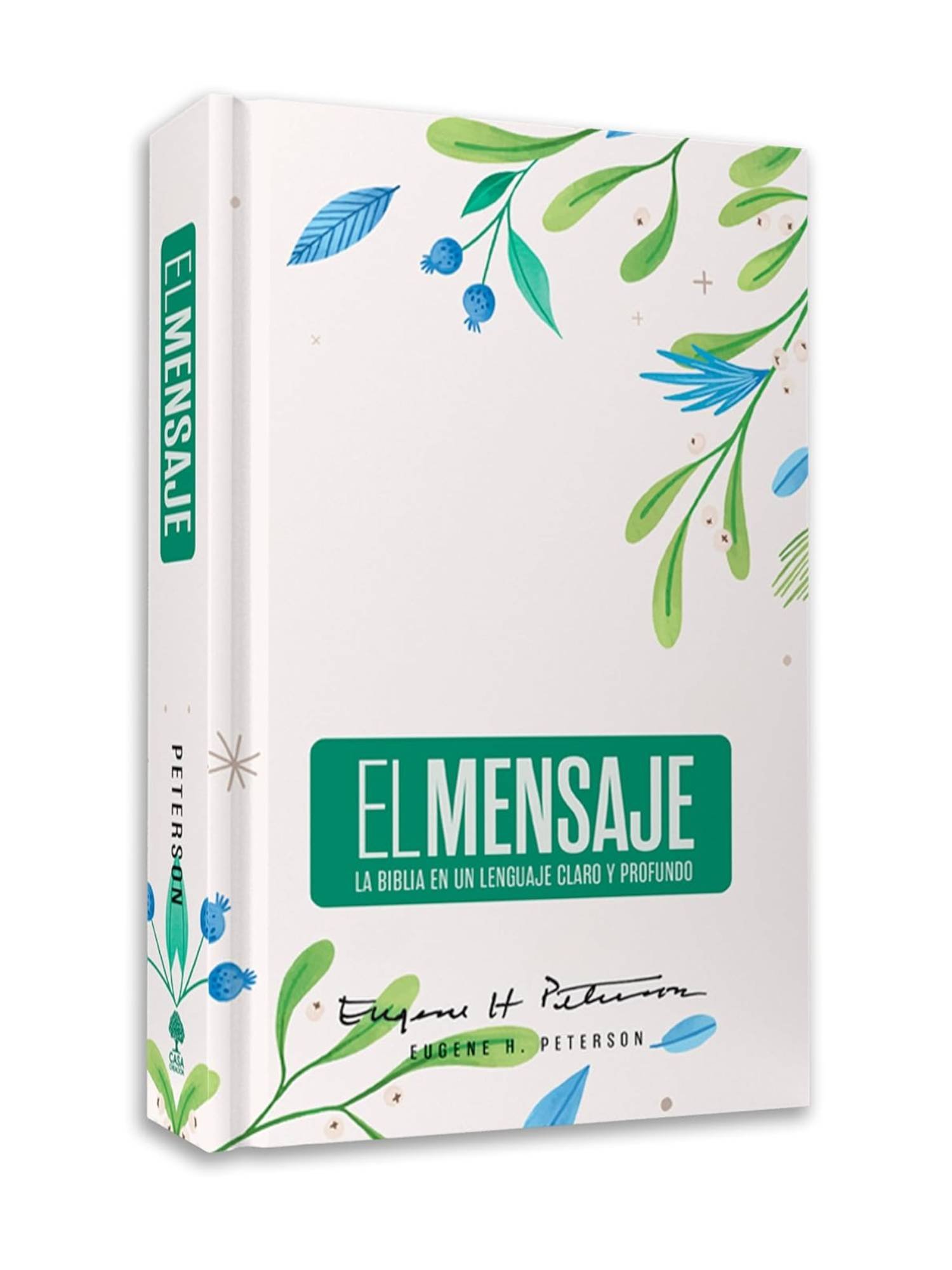 Biblia El Mensaje Tapa dura Verde Floral, La Biblia en un Lenguaje Claro y Profundo 3 Biblia El Mensaje Tapa dura Verde Floral, La Biblia en un Lenguaje Claro y Profundo - Image 3