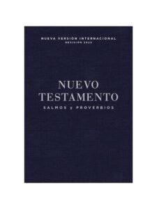 Biblia NVI Nuevo Testamento Bolsillo Azul Añil Rústica 3 Biblia NVI Nuevo Testamento Bolsillo Azul Añil Rústica