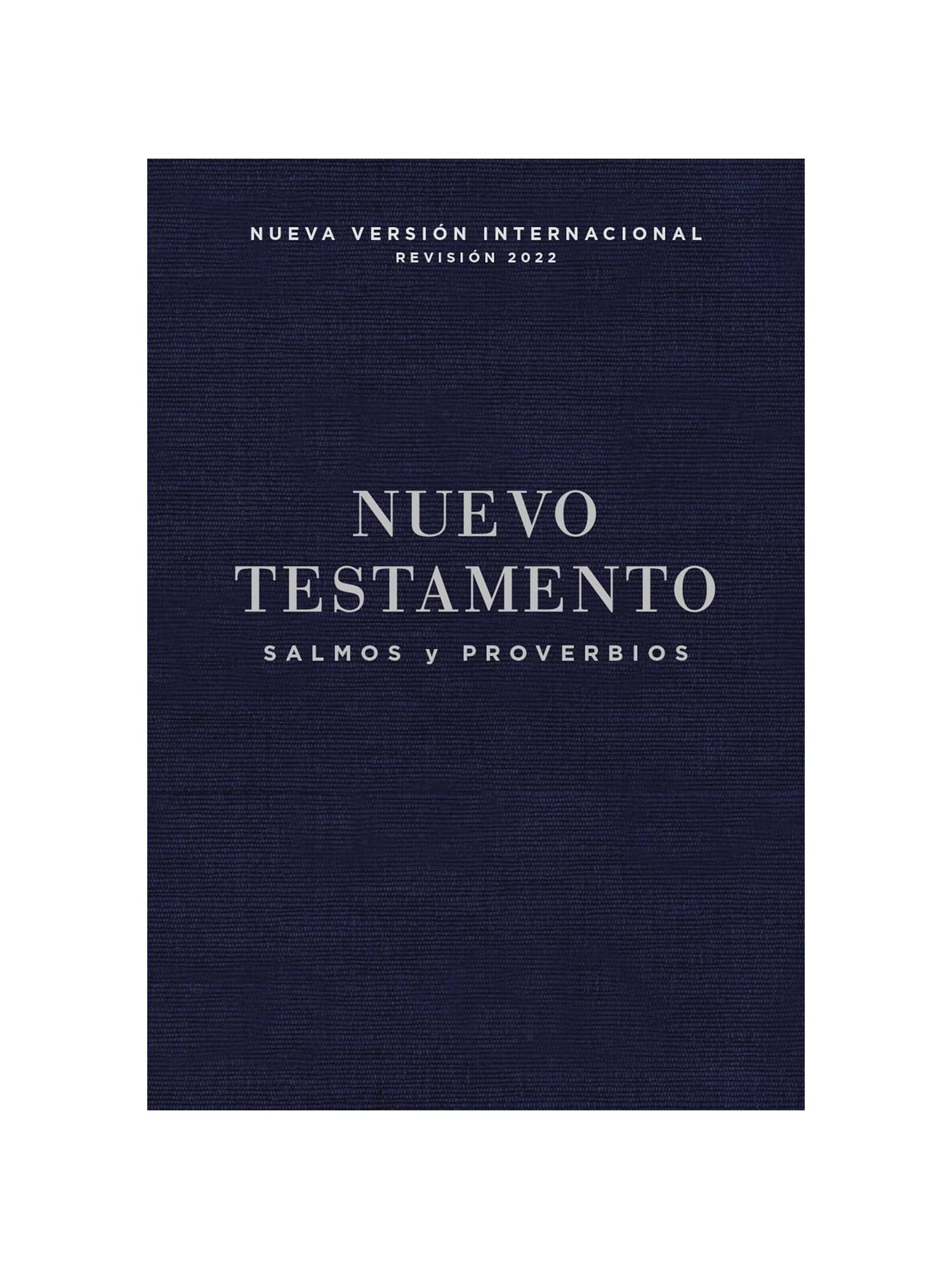 Biblia NVI Nuevo Testamento Bolsillo Azul Añil Rústica 1 Biblia NVI Nuevo Testamento Bolsillo Azul Añil Rústica