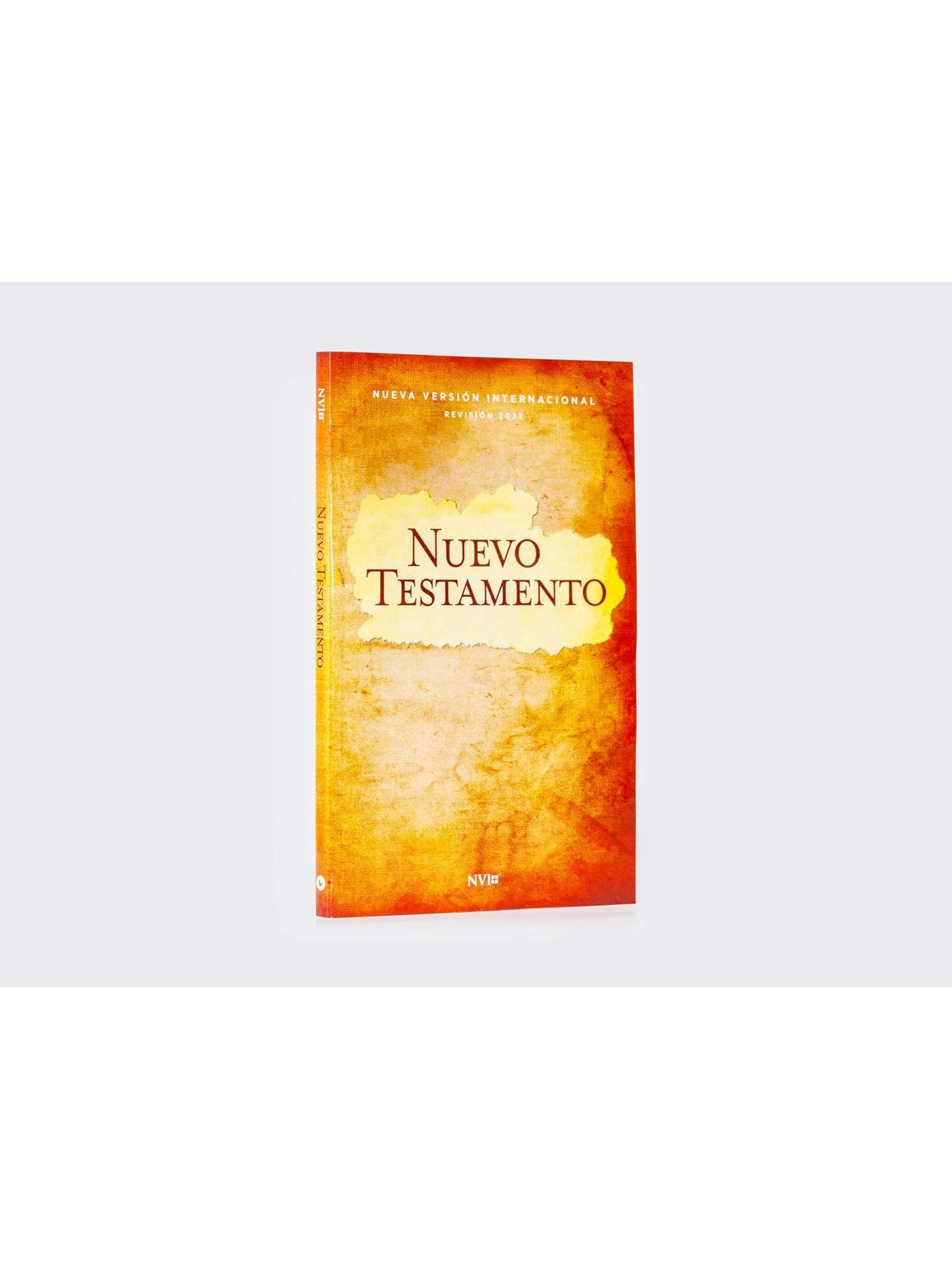 Biblia NVI Nuevo Testamento Crema Rústica 4 Biblia NVI Nuevo Testamento Crema Rústica - Image 4
