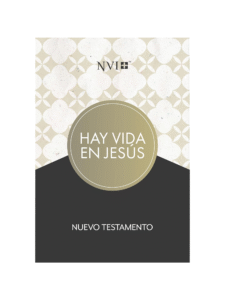 Biblia NVI Nuevo Testamento Hay Vida en Jesús Rustica 3 Biblia NVI Nuevo Testamento Hay Vida en Jesús Rustica
