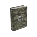 Biblia RVR 1960 Compacta Símil Piel Camuflaje Verde – imagen 2