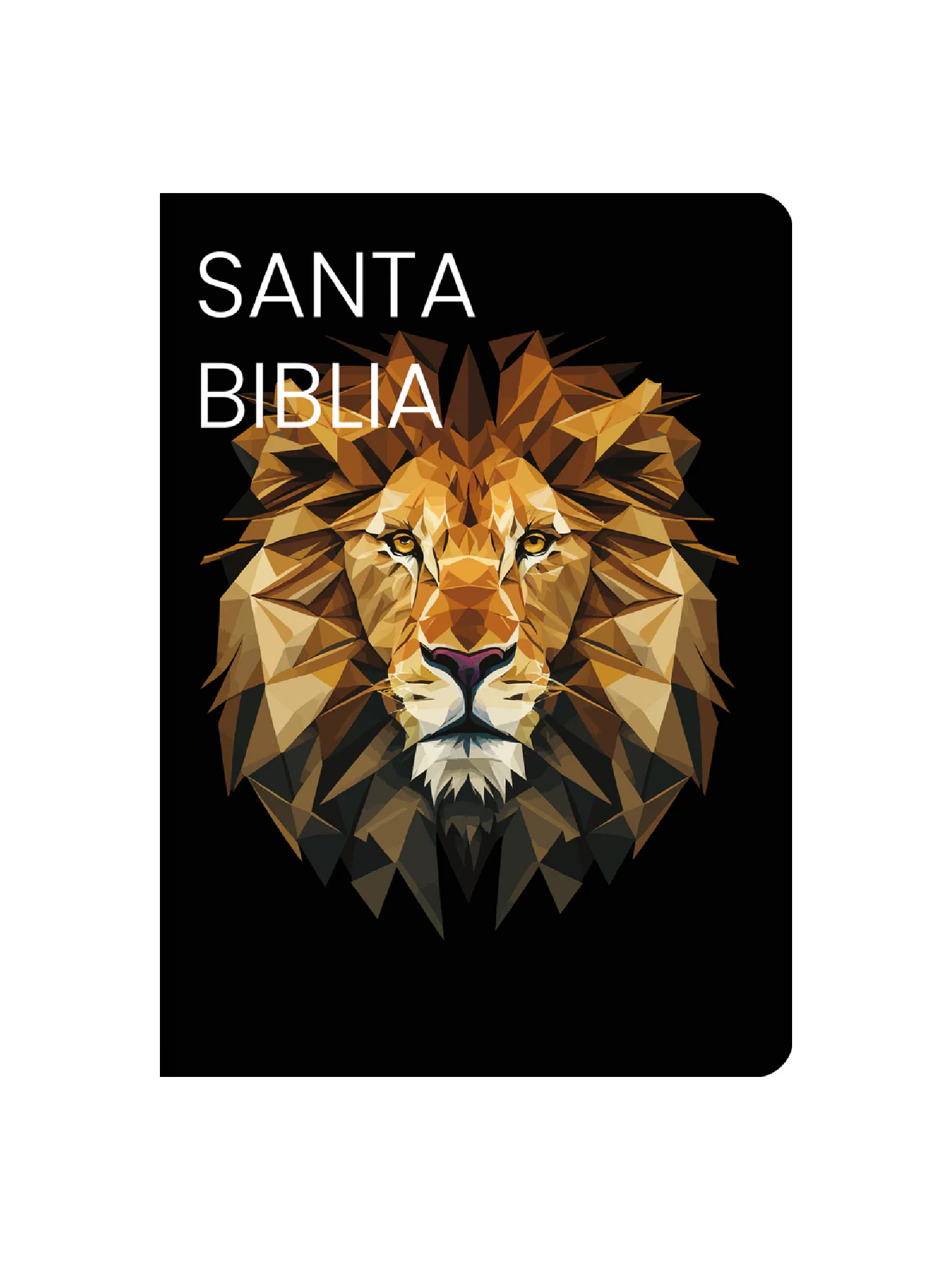 Biblia León Dorado RVR 1960 Compacta Letra Grande 11 puntos Símil Piel Negro 1 Biblia León Dorado RVR 1960 Compacta Letra Grande 11 puntos Símil Piel Negro