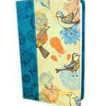 Biblia RVR60 Azul Con Pajaros/ Letra Gigante Imitacion Piel/ Canto Pintado – imagen 2