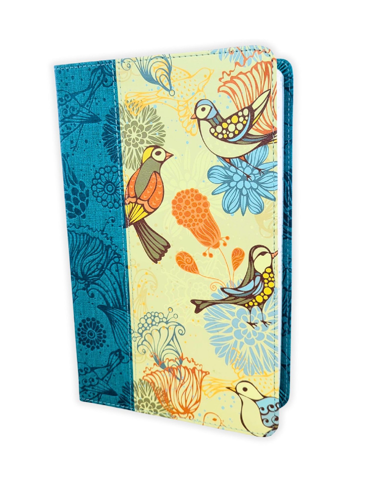 Biblia RVR60 Azul Con Pajaros/ Letra Gigante Imitacion Piel/ Canto Pintado 2 Biblia RVR60 Azul Con Pajaros/ Letra Gigante Imitacion Piel/ Canto Pintado - Image 2