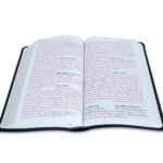Biblia RVR60 Gris Letra Gigante/ Imitacion Piel/ Cantos Pintado – imagen 3