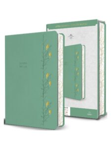Biblia RVR60 Verde Pajaros Letra Gigante/ Imitacion Piel/ Cantos Pintado 5 La Estética Verde Pájaros: Vida, Paz y Provisión Divina
