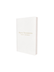 NVI Nuevo Testamento Bolsillo Blanco Bebés Símil Piel 5 Biblia NVI Nuevo Testamento Bolsillo Blanco Bebés Símil Piel