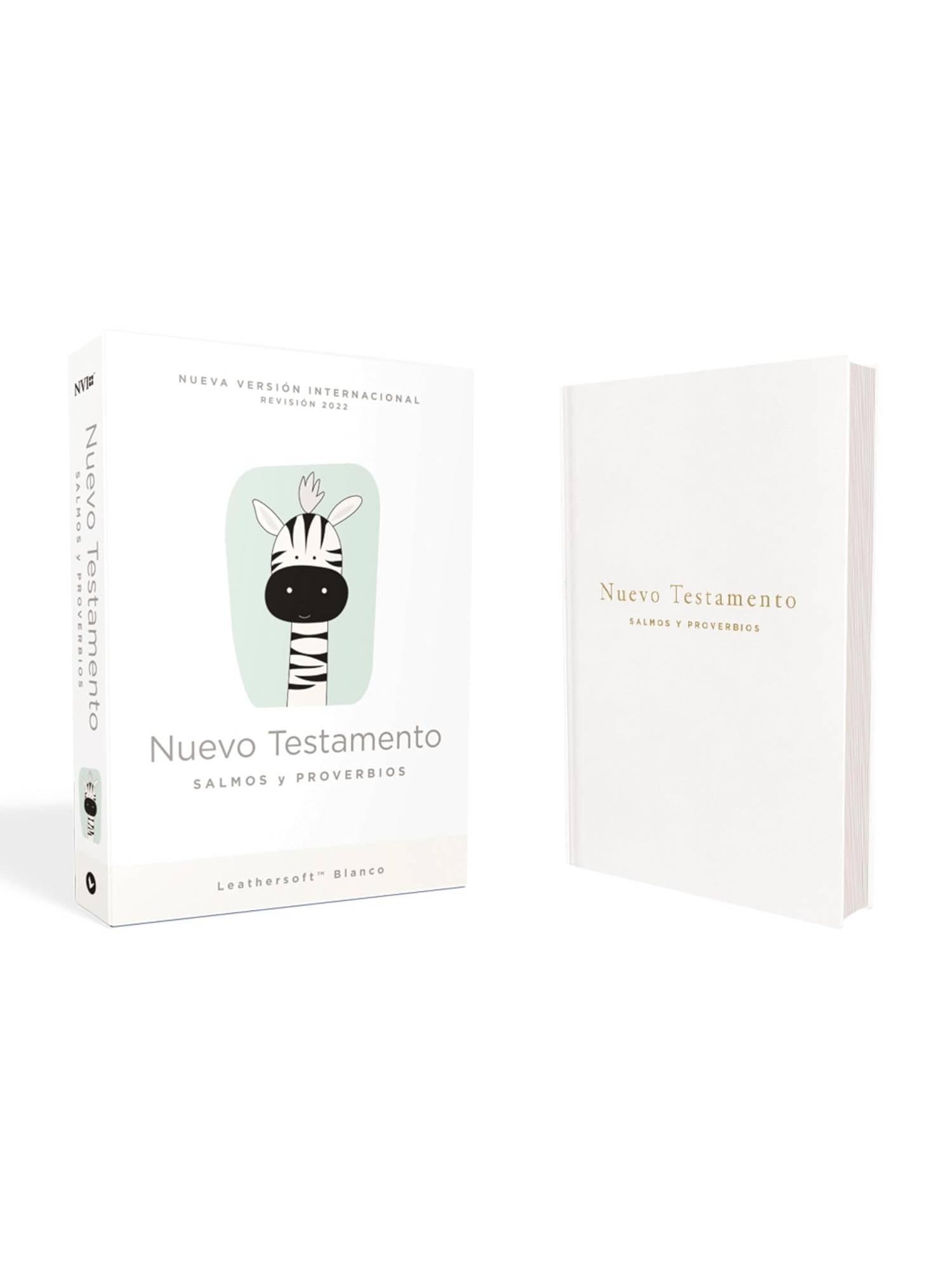 NVI Nuevo Testamento Bolsillo Blanco Bebés Símil Piel 1 Biblia NVI Nuevo Testamento Bolsillo Blanco Bebés Símil Piel