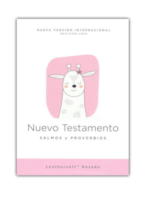 Biblia NVI Nuevo Testamento Bolsillo Rosado Niñas Símil Piel