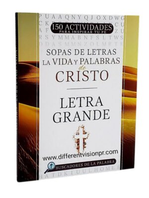 Sopa de Letras La Vida y Palabra de Cristo