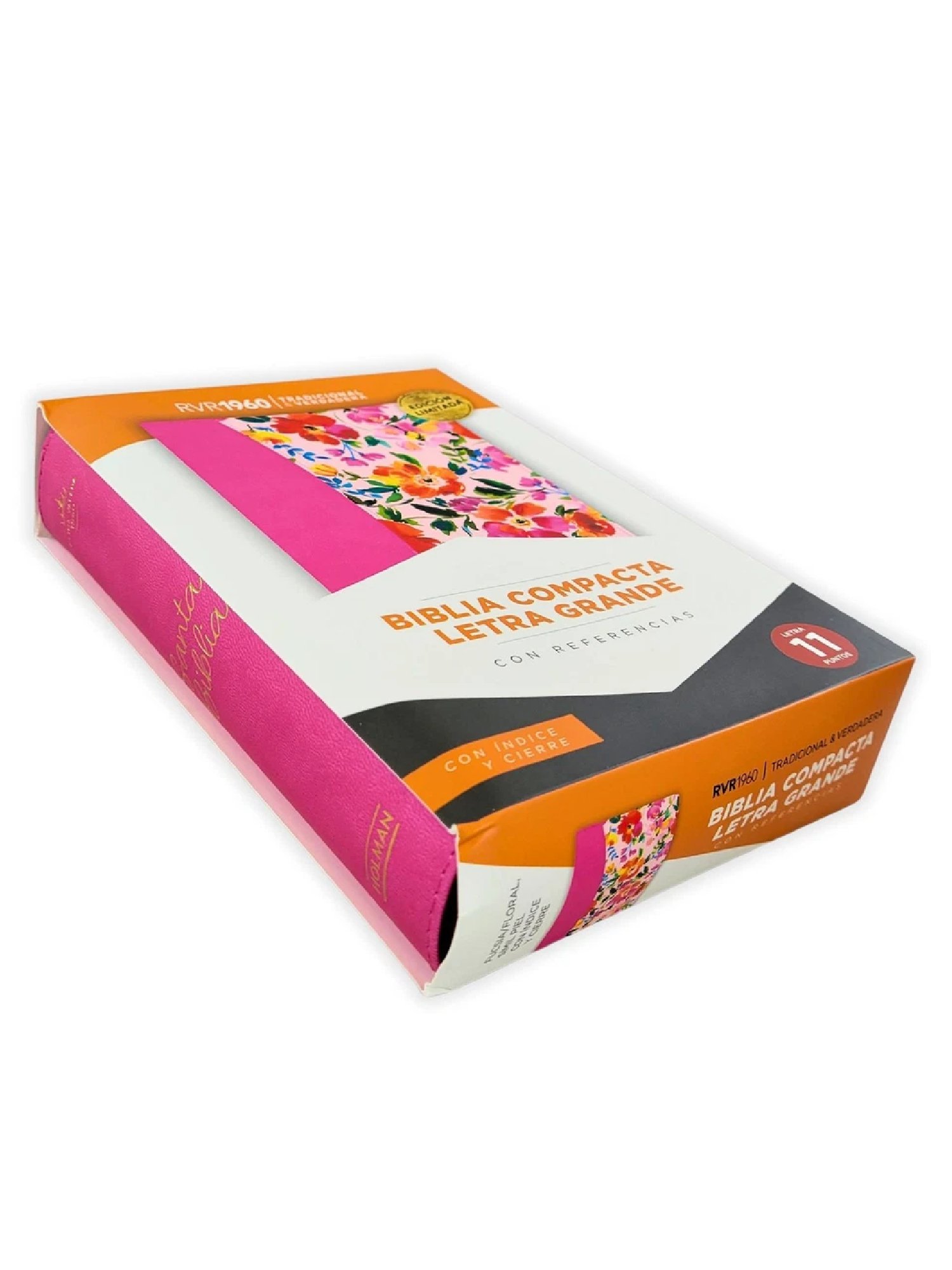 Biblia para Mujer Compacta Letra Grande RVR60 Fucsia con Índice y Cierre 4 Biblia para Mujer Compacta Letra Grande RVR60 Fucsia con Índice y Cierre - Image 4