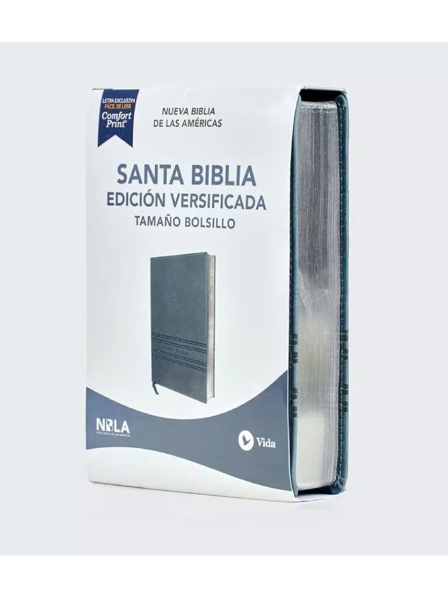 Biblia NBLA Gris Bolsillo 1 Biblia NBLA Gris Bolsillo