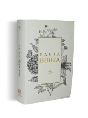 Biblia RVR60 Color Blanco Con Ayudas Digitales - Tapa Flexible