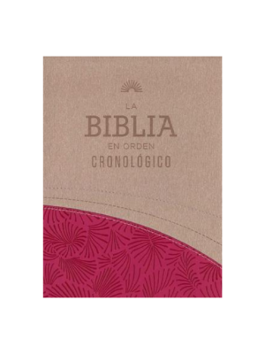 Biblia RVR 1960 Orden Cronológico Símil Piel Duotone