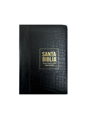 Biblia RVR 1960 Compacta Negro con Cierre y Índice