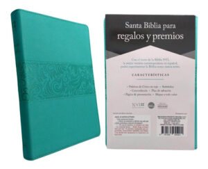 Biblia NVI Regalos Y Premios/Negro-Plata/Simil Piel