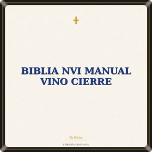 BIBLIA NVI MANUAL VINO CIERRE