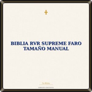 Biblia RVR Supreme Faro Tamaño Manual