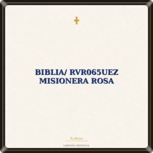 Biblia/ RVR065ueZ Misionera Rosa