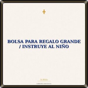 Bolsa Para Regalo Grande / Instruye Al Niño