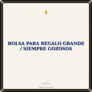 Bolsa Para Regalo Grande / Siempre Gozosos