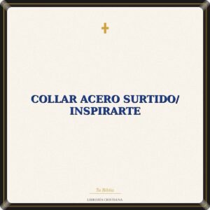 Collar Acero Surtido/ InspirArte