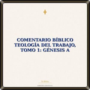 Comentario Bíblico Teología Del Trabajo, Tomo 1: Génesis A