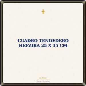 Cuadro Tendedero Hefziba 25 x 35 cm