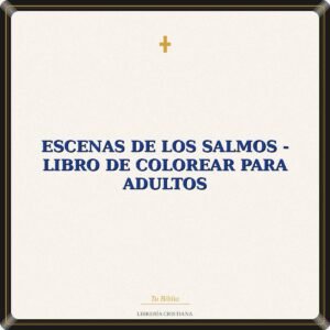 Escenas De Los Salmos  - Libro De Colorear Para Adultos