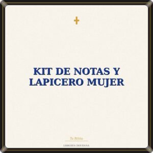 KIT DE NOTAS Y LAPICERO MUJER