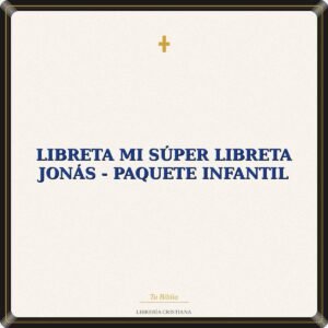 Libreta Mi Súper Libreta Jonás - Paquete Infantil