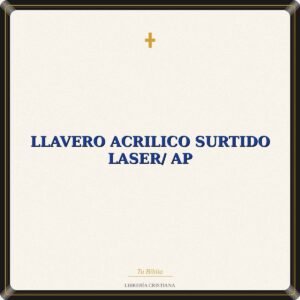 Llavero Acrilico Surtido Laser/ AP