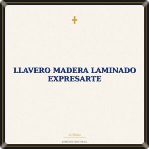 Llavero Madera Laminado Expresarte