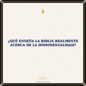 ¿Qué Enseña La Biblia Realmente Acerca De La Homosexualidad?