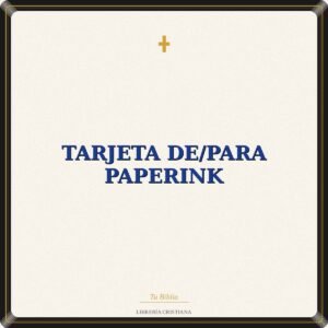 Tarjeta De/Para Paperink