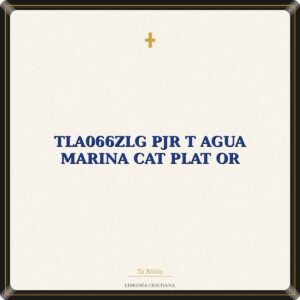 TLA066ZLG PJR T AGUA MARINA CAT PLAT OR