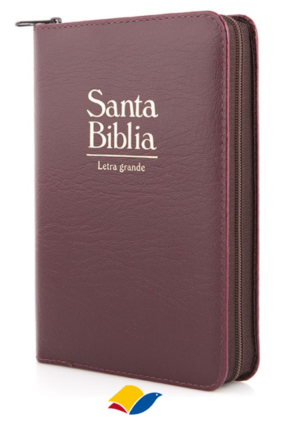 Biblia RVR065cZLGa Vino Tinto/Canto Blanco