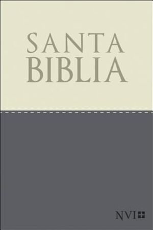 Biblia/NVI/Compacta/Piel/Beige-Gris